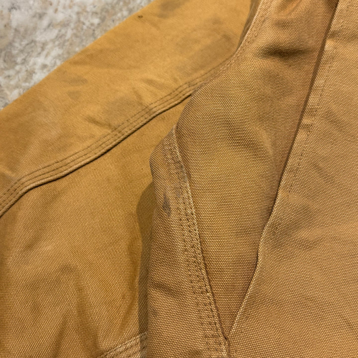 미국에서 만든 중고 의류 Carhartt/ Michigan Chore Coat/ Duck Fabric/ Corduroy Collar/ 안감 담요/ 크기에 해당합니다.