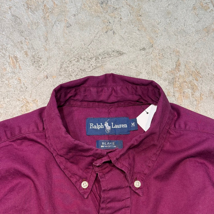 古着 Ralph Lauren/ ラルフ ローレン/ ボタンダウン長袖シャツ/ サイズM