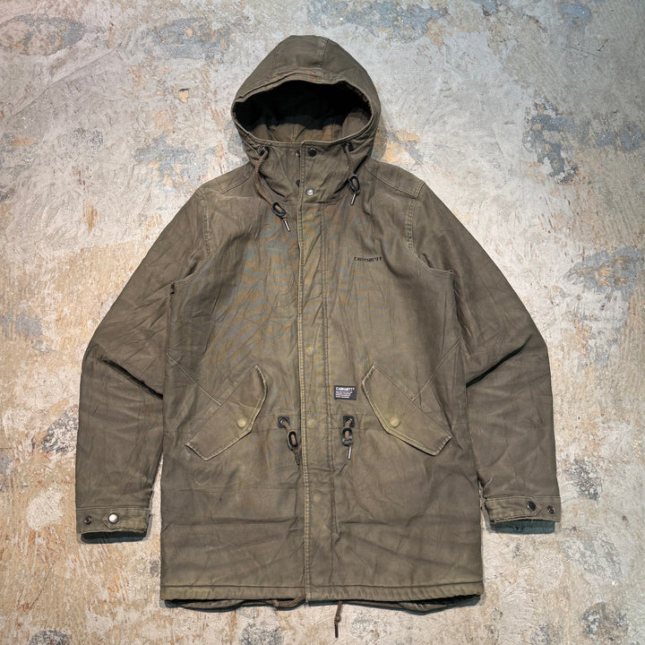 중고 의류 Carhartt/ Carhartt/ Crash Hoodie/ Quilted Lining/ Size M