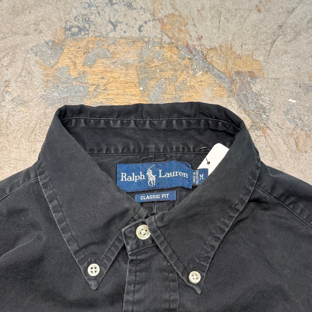 古着 Ralph Lauren/ ラルフ ローレン/ ボタンダウン長袖シャツ/ サイズM