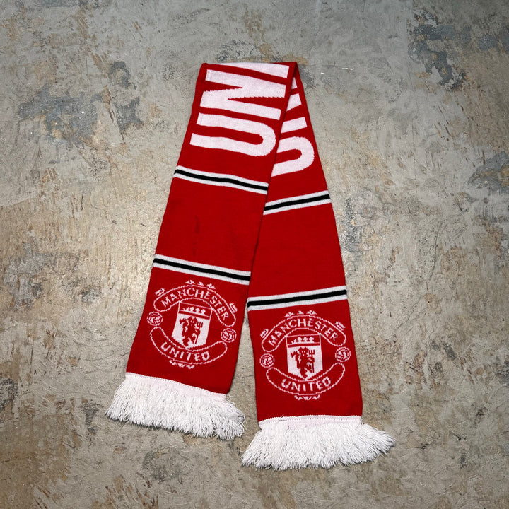 Used clothing soccer scarf / MANCHESTER UNITED FC / Manchester United / Premier League