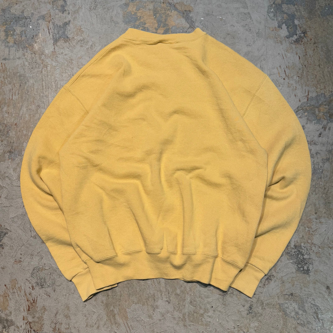 Used clothing 90's ~ RUSSELLATHLETIC/ Russell Athletic/ Blank Crew Neck Sweatshirt/ Plain/Size M