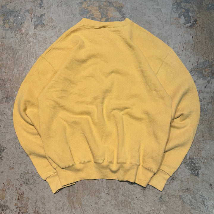 Used clothing 90's ~ RUSSELLATHLETIC/ Russell Athletic/ Blank Crew Neck Sweatshirt/ Plain/Size M