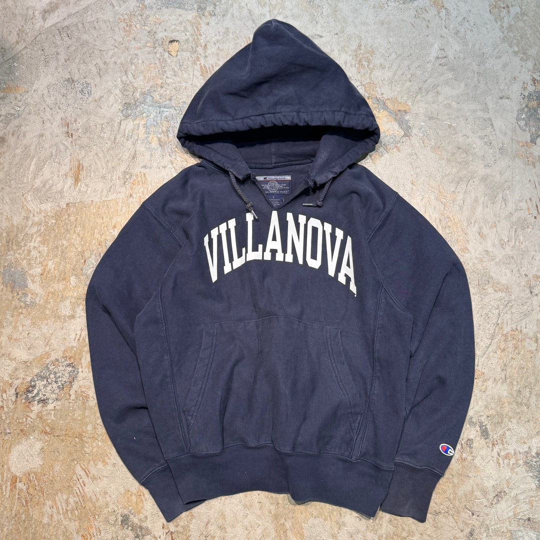 빈티지 00의 챔피언/챔피언/리버스 직조/Villanova/Villanova/College Logo Hoodie/Remake/Size s