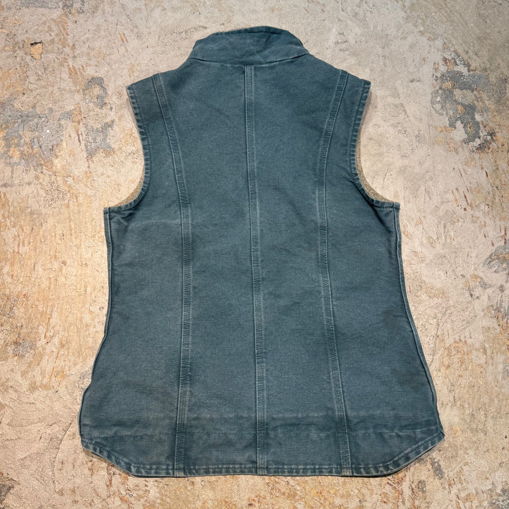 여성용 여성/ 기업 로고/ 오리 패브릭 조끼/ 보아 라이닝/ 사이즈 XS 용 여성용 의류 카르 하트