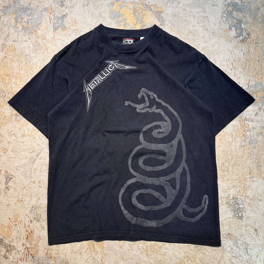 古着 METALLICA/ メタリカ/ ロックプリントTシャツ / サイズL相当