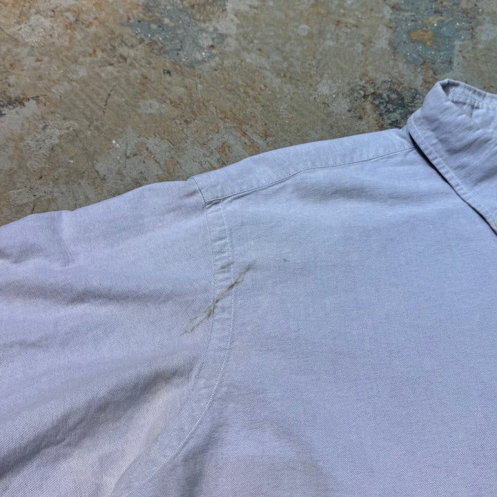 古着 90's POLO by Ralph Lauren/ ポロ バイ ラルフ ローレン/ ボタンダウン長袖シャツ/ サイズL