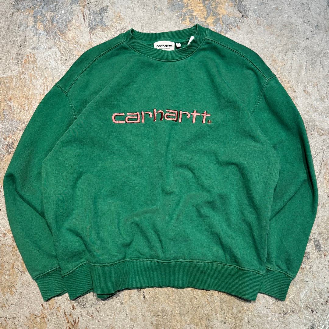 Used clothing carhartt/ Carhartt/ Crew neck logo sweatshirt/ Size M