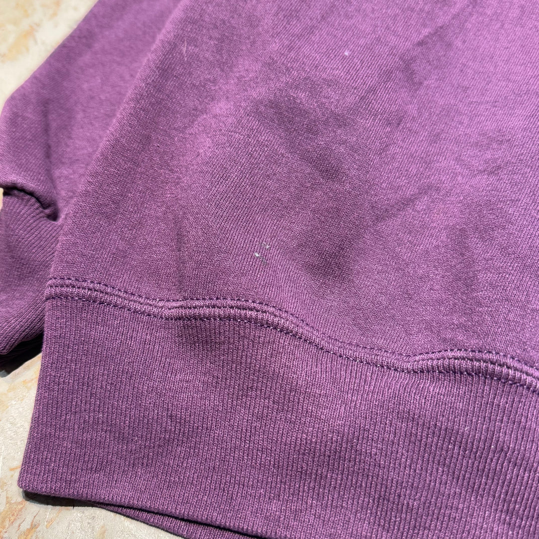 Used clothing Made in USA 80's~RUSSELLATHLETIC/Russell Athletic/Blank Crew Neck Sweatshirt/Plain/Size XXL