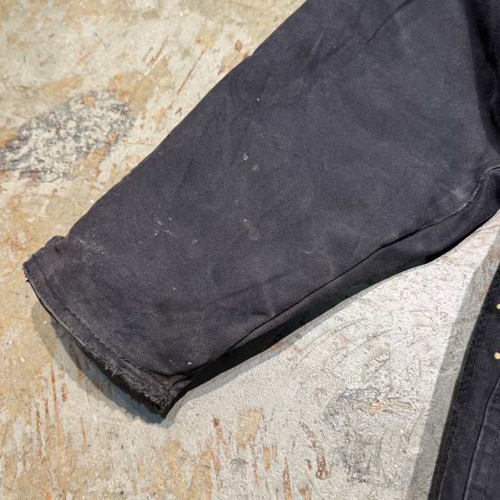 중고 의류 Carhartt/ 전통적인 코트/ 오리 직물/ 코듀로이 라이닝/ 크기 L에 해당합니다.