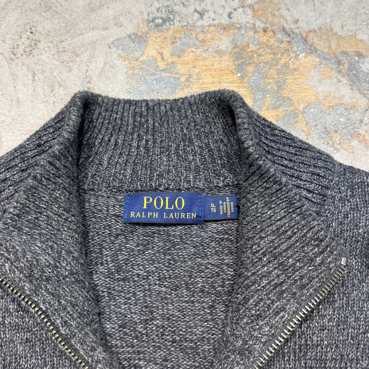 Ralph Lauren/ Polo Ralph Lauren/ Half Zip 니트 스웨터/ 크기 XL의 중고 의류 폴로