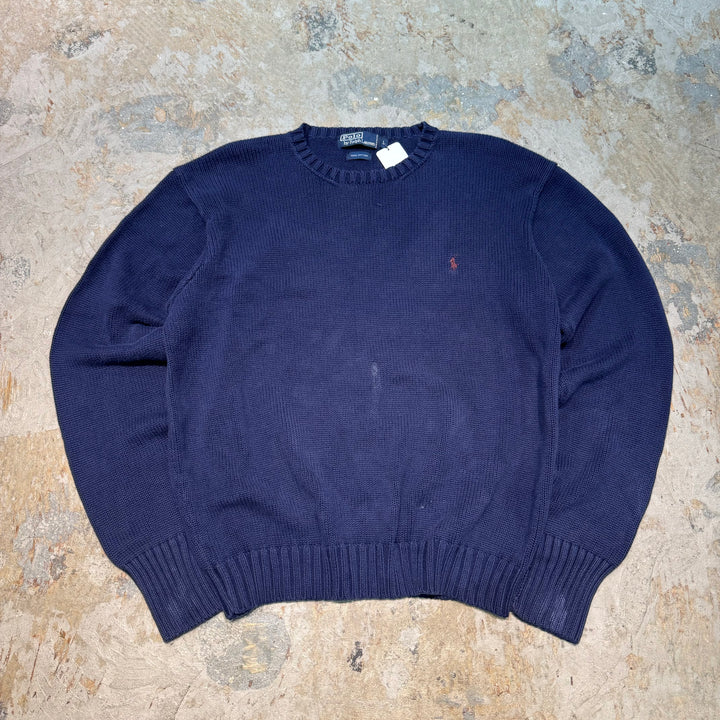 旧衣POLO by Ralph Lauren/ POLO Ralph Lauren/圆领针织毛衣/尺寸L