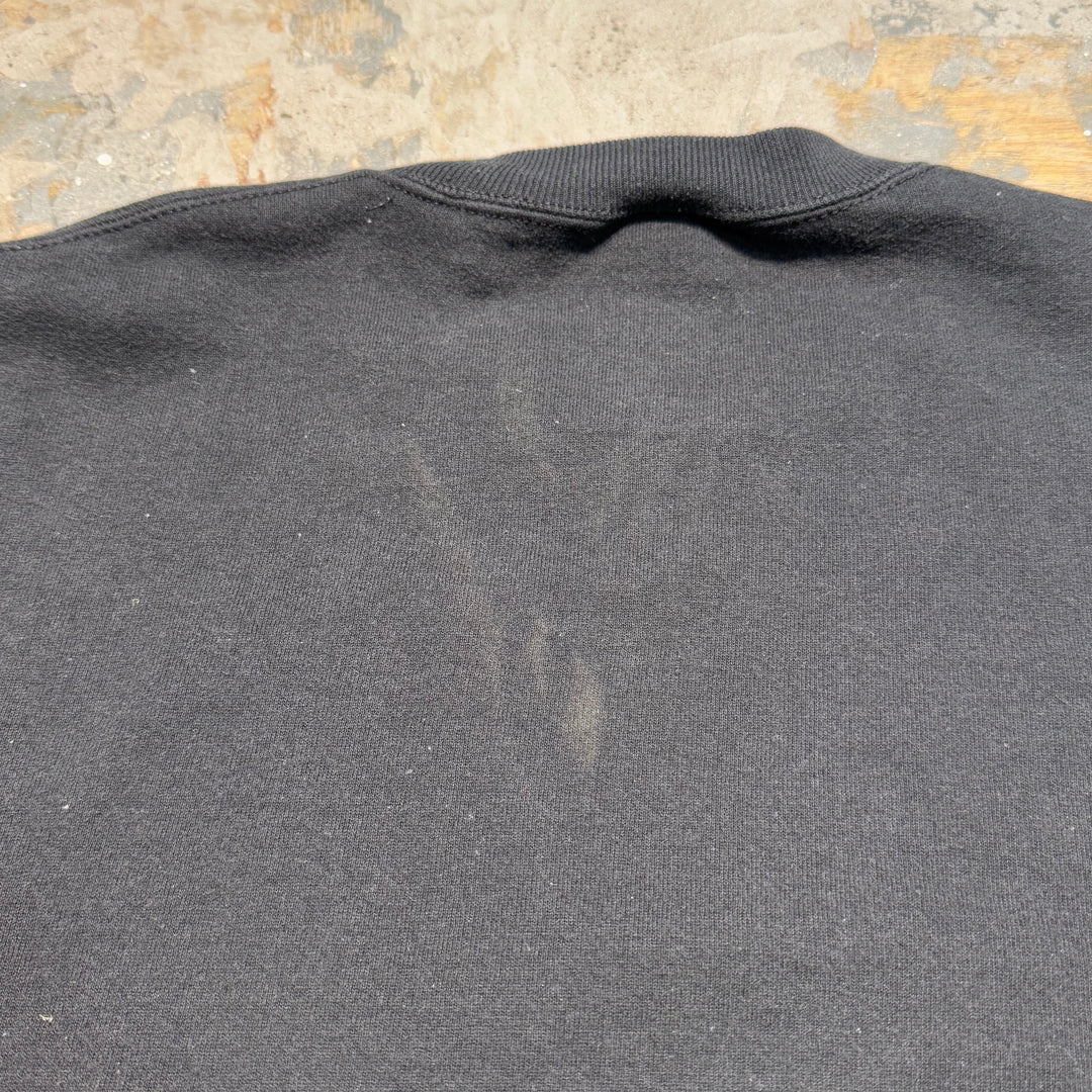 Used clothing Made in USA 80's~ RUSSELLATHLETIC/ Russell Athletic/ Blank Crew Neck Sweatshirt/ Plain/ Size M