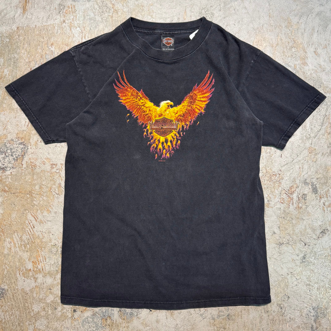 古着 USA製 Harley-Davidson/ハーレーダビッドソン/ プリントTシャツ/ サイズL