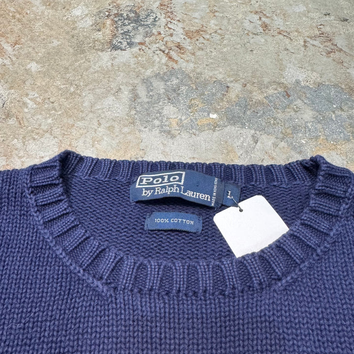 旧衣POLO by Ralph Lauren/ POLO Ralph Lauren/圆领针织毛衣/尺寸L