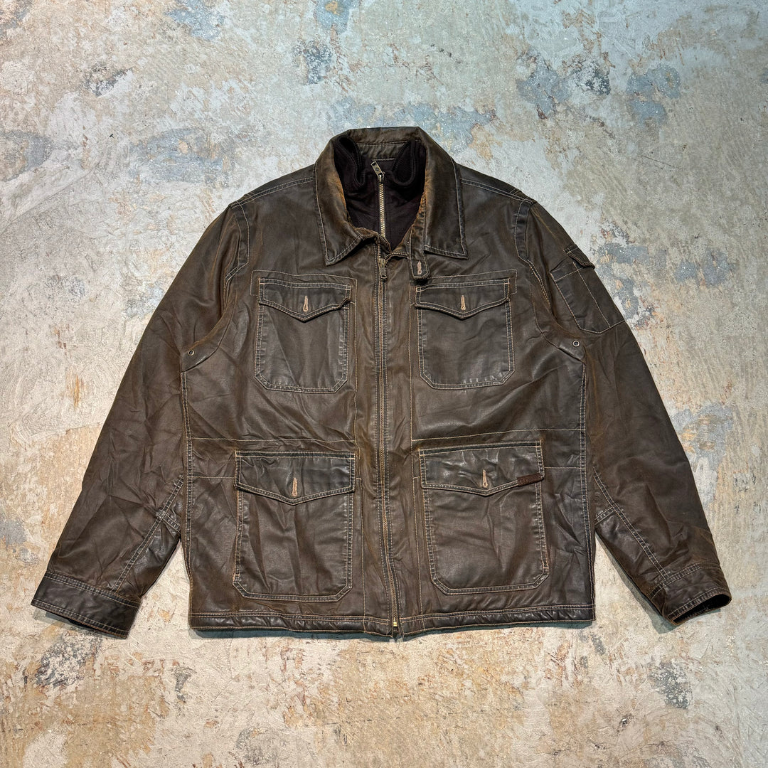 Used clothing 90's~ COLUMBIA/ Columbia/ Oiled Hunting Jacket/ Size XL