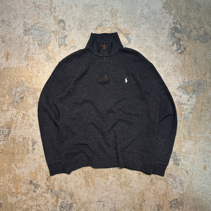 Used clothing POLO by Ralph Lauren/Polo Ralph Lauren/Half zip knit sweater/Size M