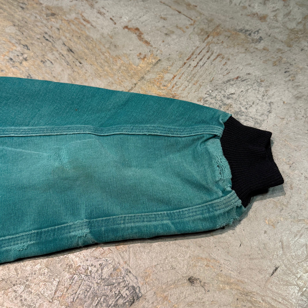 Used clothing Carhartt/ Santa Fe jacket/ Duck fabric/ Quilted lining/ Corduroy collar/ Equivalent to size L