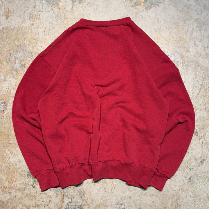 Used clothing 90's ~ RUSSELLATHLETIC/ Russell Athletic/ Blank Crew Neck Sweatshirt/ Plain/Size L