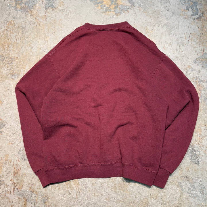 Used clothing 90's ~ RUSSELLATHLETIC/ Russell Athletic/ Blank Crew Neck Sweatshirt/ Plain/Size S