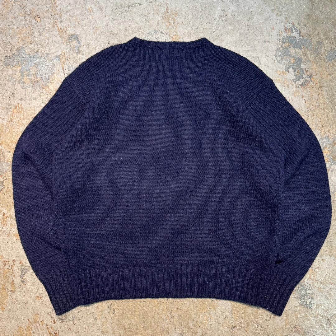 Ralph Lauren/Polo By Ralph Lauren/Stars and Stripes/Crew Neck Knit/Size XL의 빈티지 90 's Polo