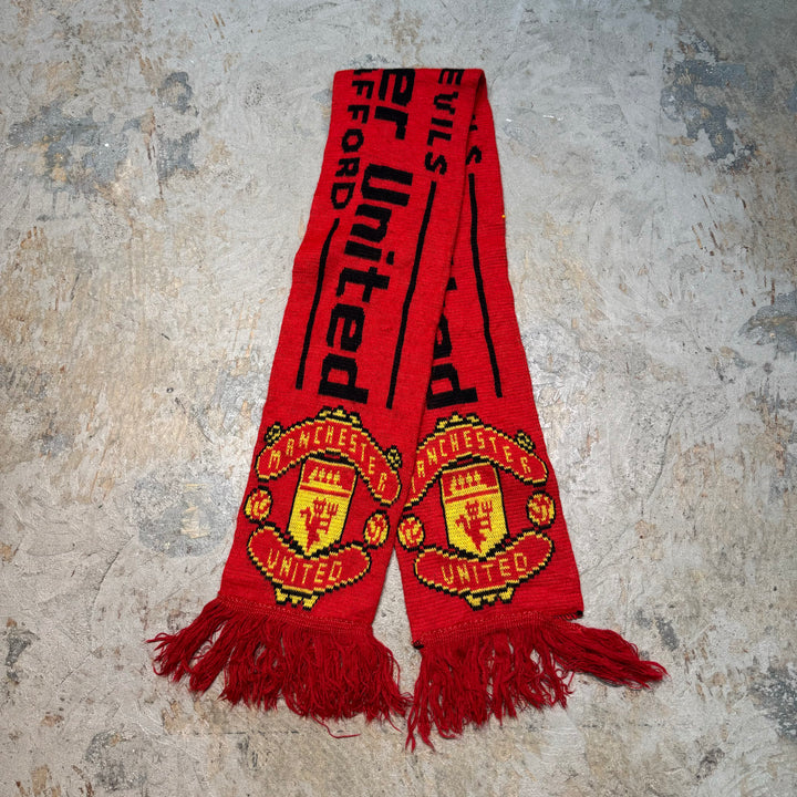 Used clothing soccer scarf / MANCHESTER UNITED FC / Manchester United / Premier League