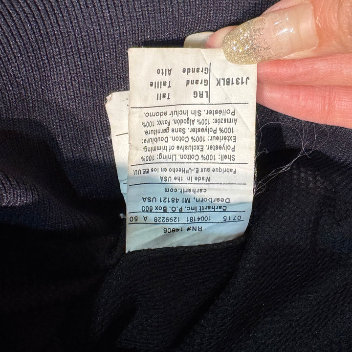 미국에서 만든 중고 의류 Carhartt/ Active Jacket/ Duck Fabric/ Thermal Lining/ Size L