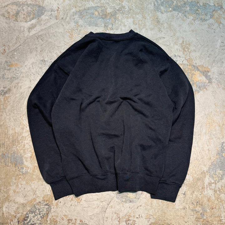 Used clothing 90's~ TULTEX/Taltex/University of Nebraska-Lincoln/Crew Neck College Logo Sweatshirt/Size L