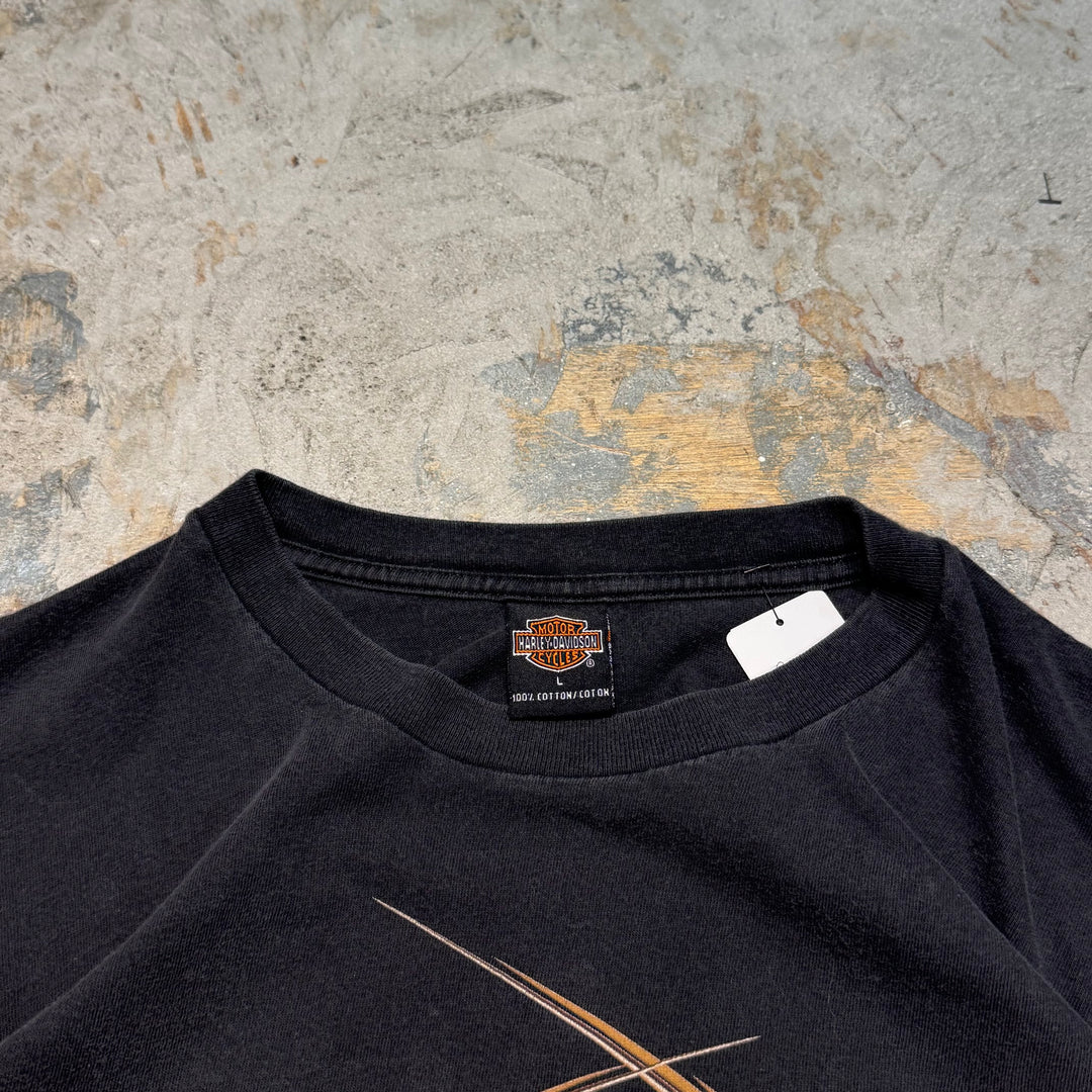 古着 USA製 Harley-Davidson/ハーレーダビッドソン/ プリントTシャツ/ サイズL