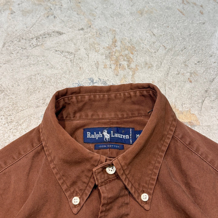 古着 Ralph Lauren/ ラルフ ローレン/ ボタンダウン長袖シャツ/ サイズM