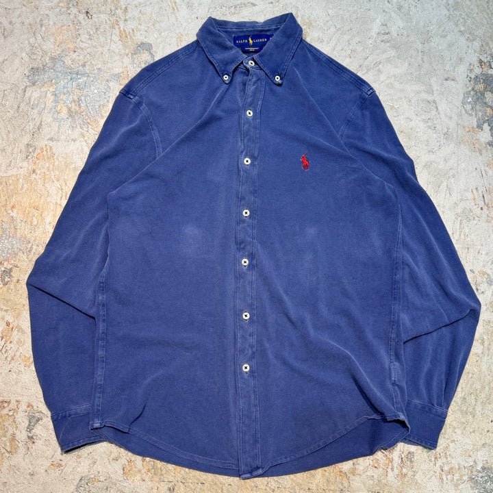 古着 Ralph Lauren/ ラルフ ローレン/ ボタンダウン長袖シャツ/ サイズM