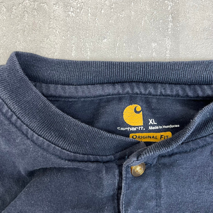 #56 Carhartt Henley Pocket L/S 티 사이즈 XL