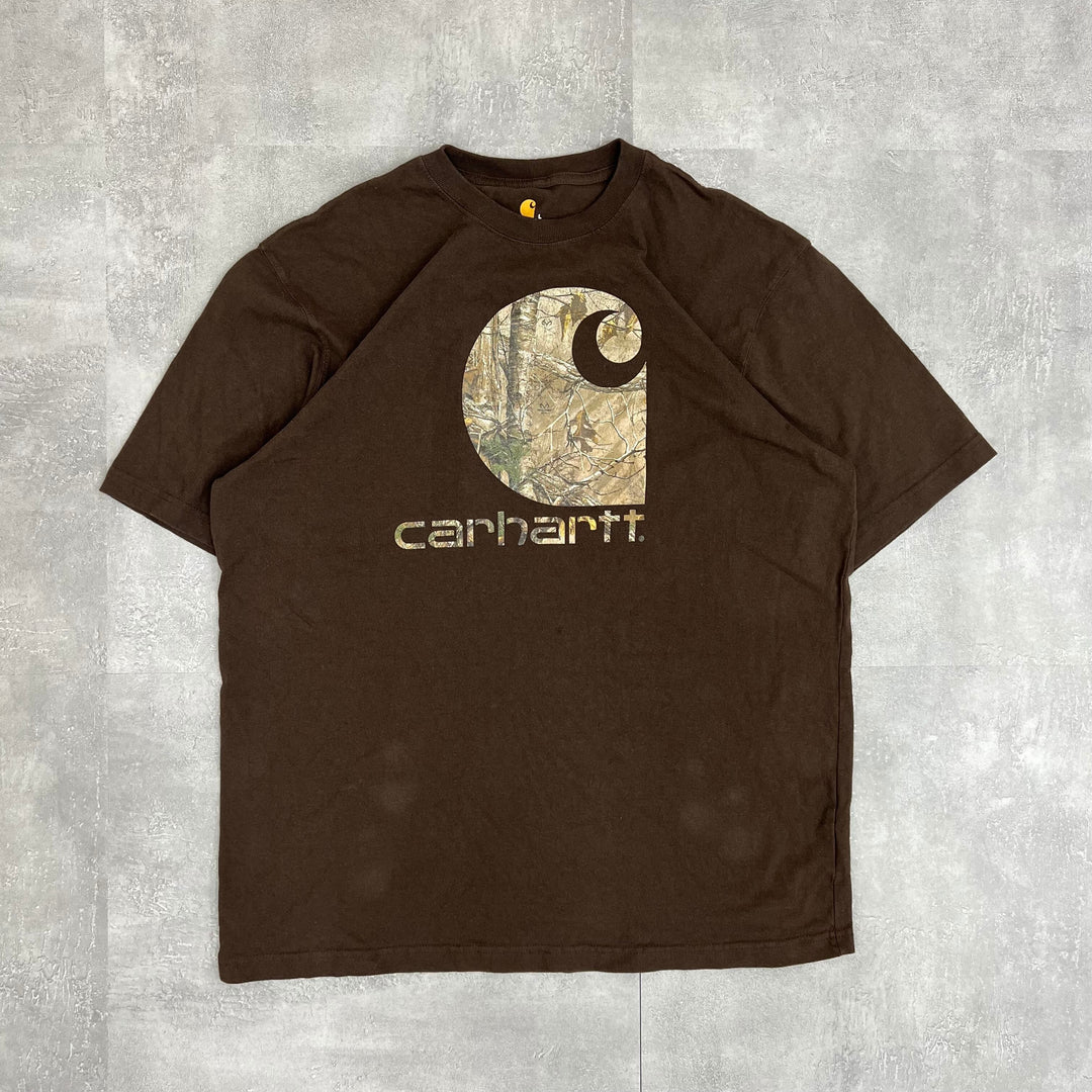 #69 Carhartt REALTREE BigLogo Tee Size L