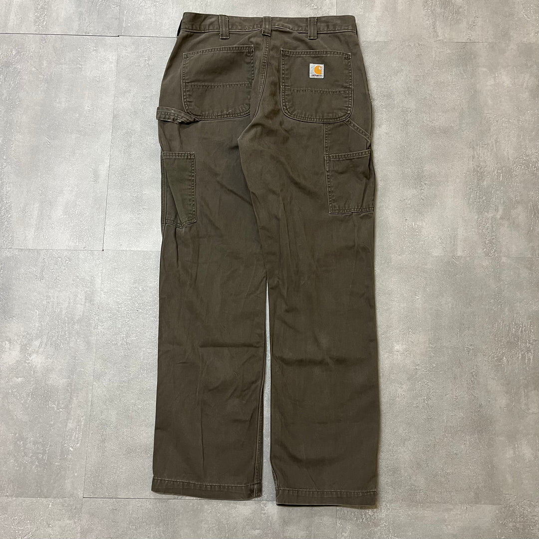 #1710 Vintage Carhartt Duck Painter Pants / Size 33×32