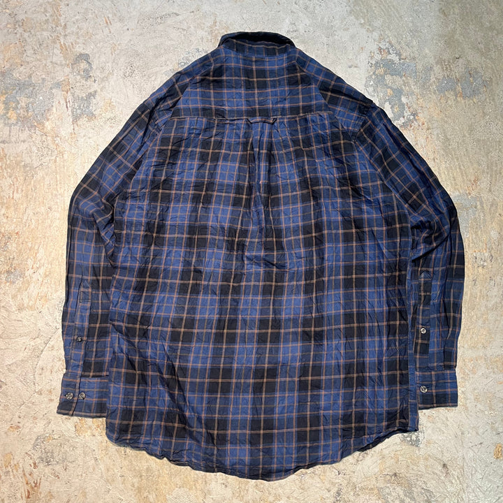 古着 PENDLETON/ペンドルトン/ボタンダウン長袖シャツ/チェック柄/サイズM