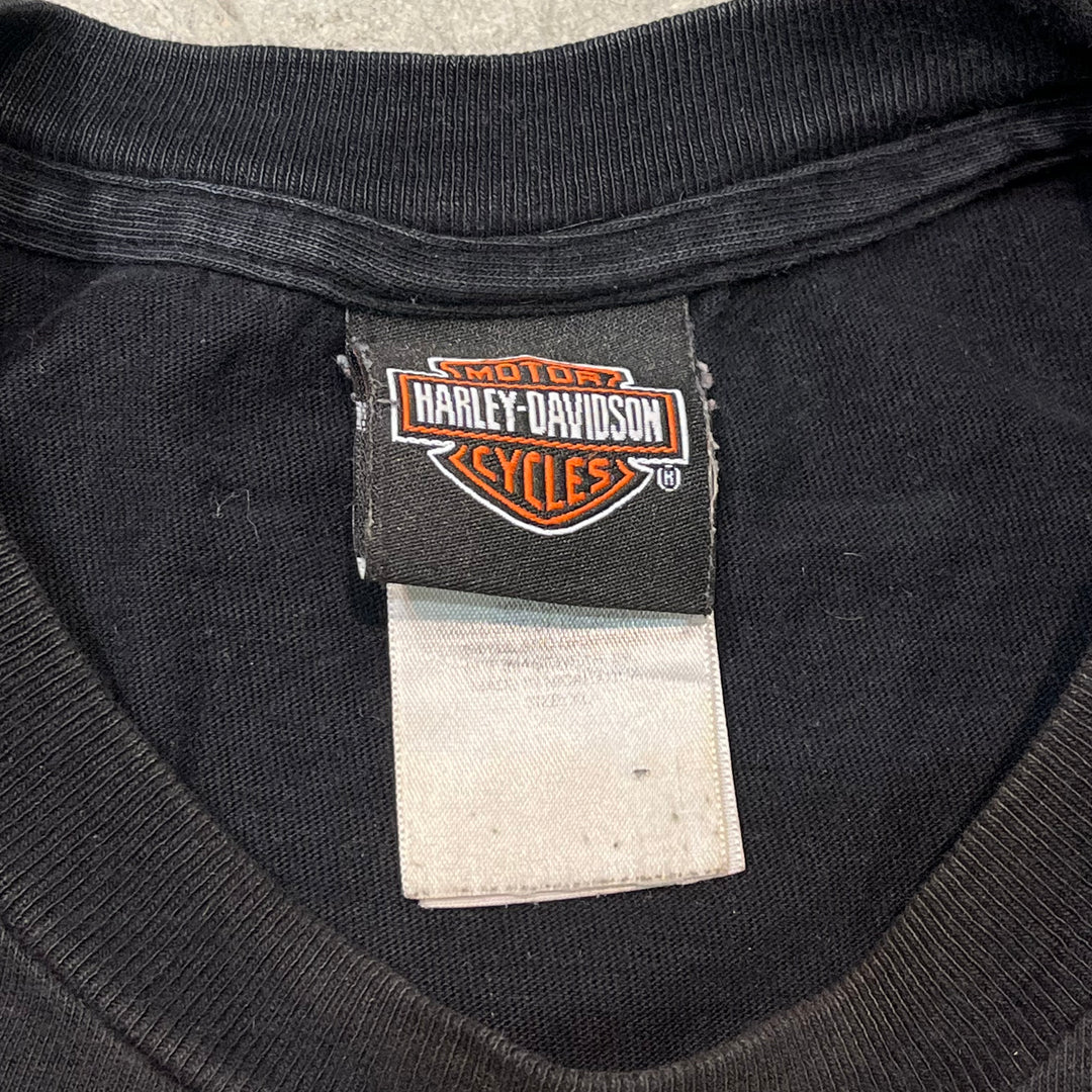 旧衣服Harley-Davidson/哈雷戴维森/印花T恤/尺码XL