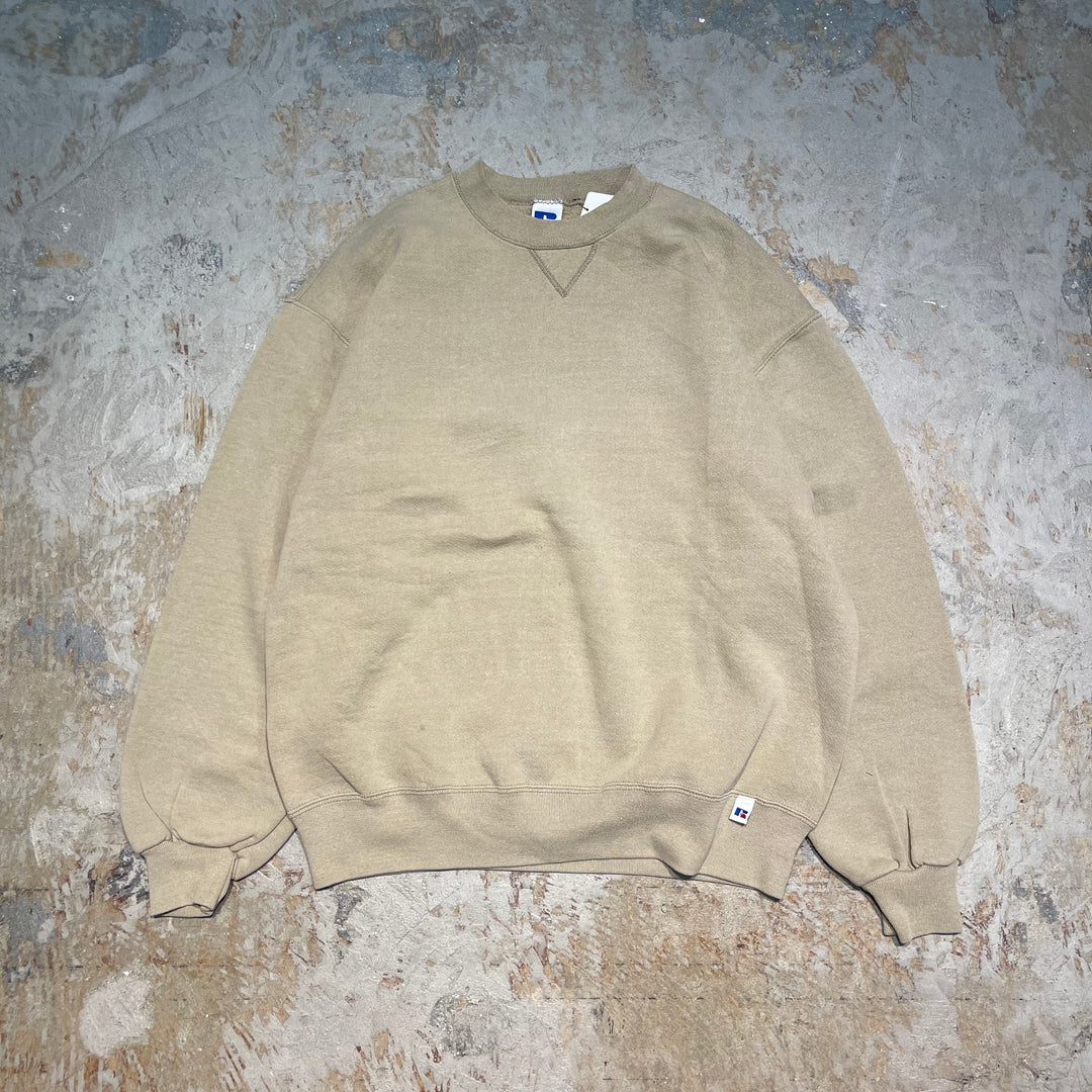 #3522 古着/Russell/ラッセル/Crewneck sweat/クルーネックスウェット/ブランクスウェット/無地/MADE IN U.S.A/サイズL