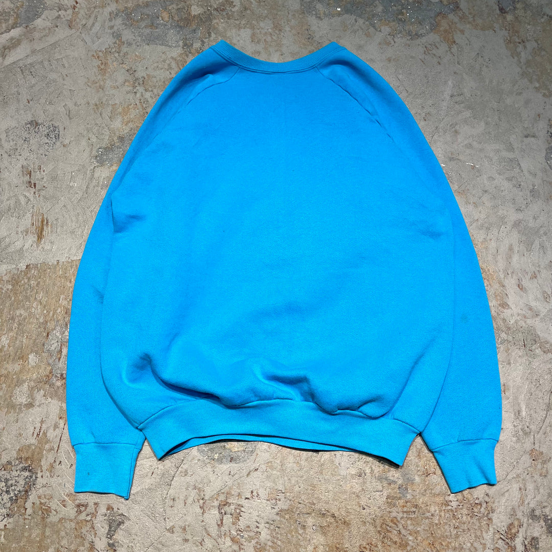 #4075 古着 Unknow/Crew neck  Sweat/クルーネックスウェット/MARYLAND/アニマルプリント/サイズXL相当