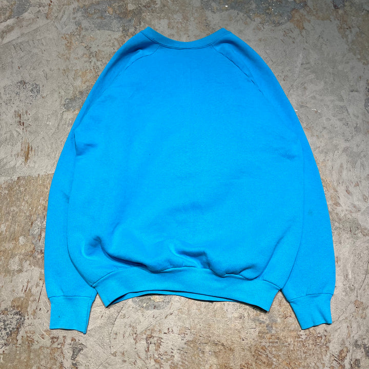 #4075 古着 Unknow/Crew neck  Sweat/クルーネックスウェット/MARYLAND/アニマルプリント/サイズXL相当