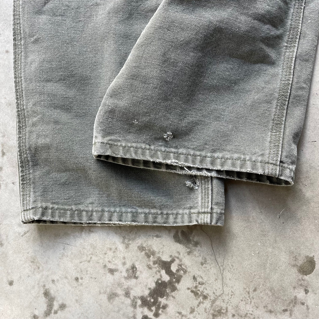古着 Carhartt/カーハート/ダック地ペインターパンツ/実寸サイズ34×32
