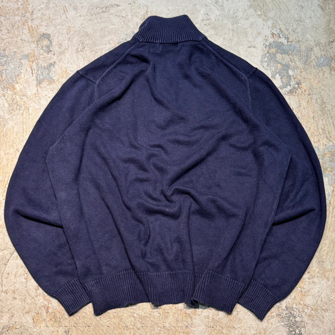 古着 POLO by Ralph Lauren/ ポロ バイ ラルフローレン/ ハーフジップニットセーター/ サイズXXL