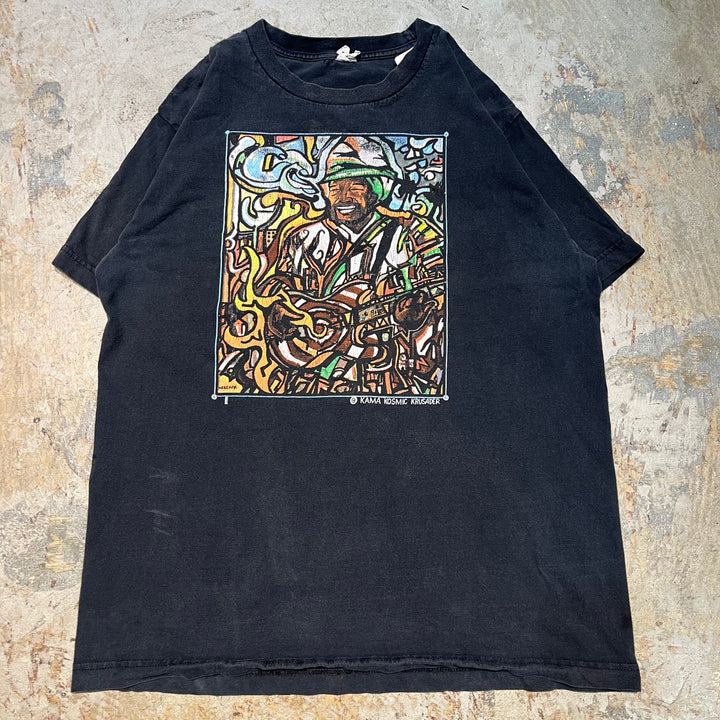 古着 Harry Perry/ハリーペリー/KAMA KOSMIC KRUSADER/バンドプリントTシャツ/ サイズL