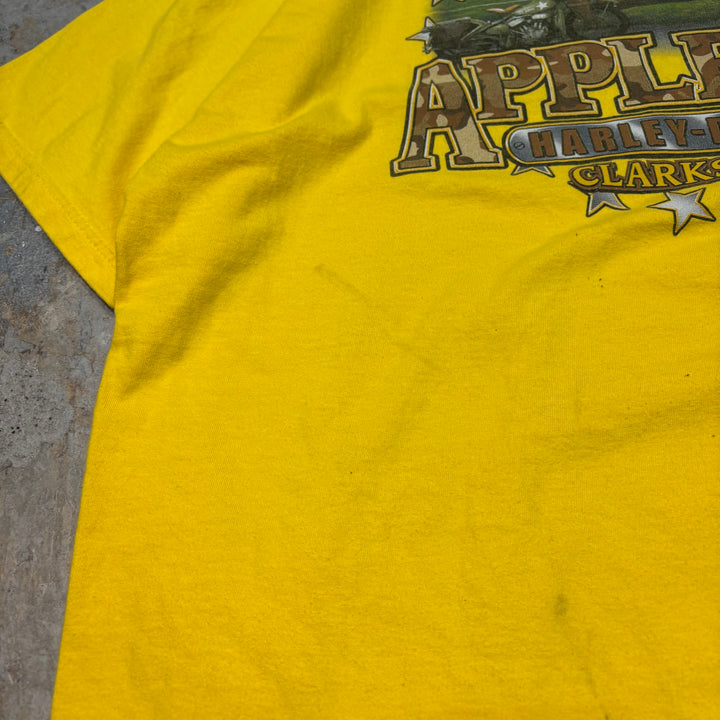 古着 USA製 Harley-Davidson/ハーレーダビッドソン/ プリントTシャツ/ サイズ2XL
