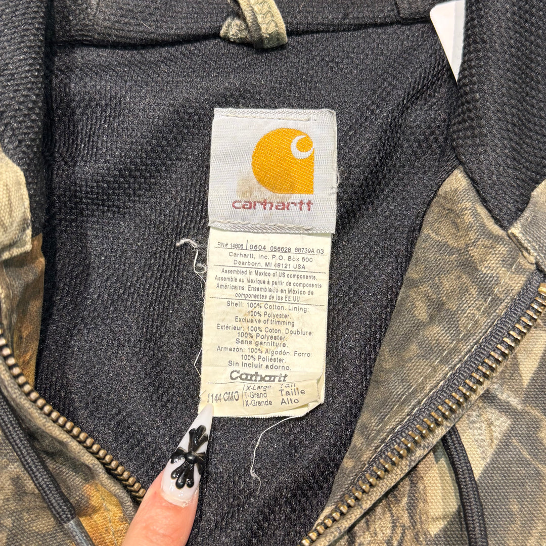 古着 Carhartt/カーハート/ジップアップ/ リアルツリージャケット/ サイズXL