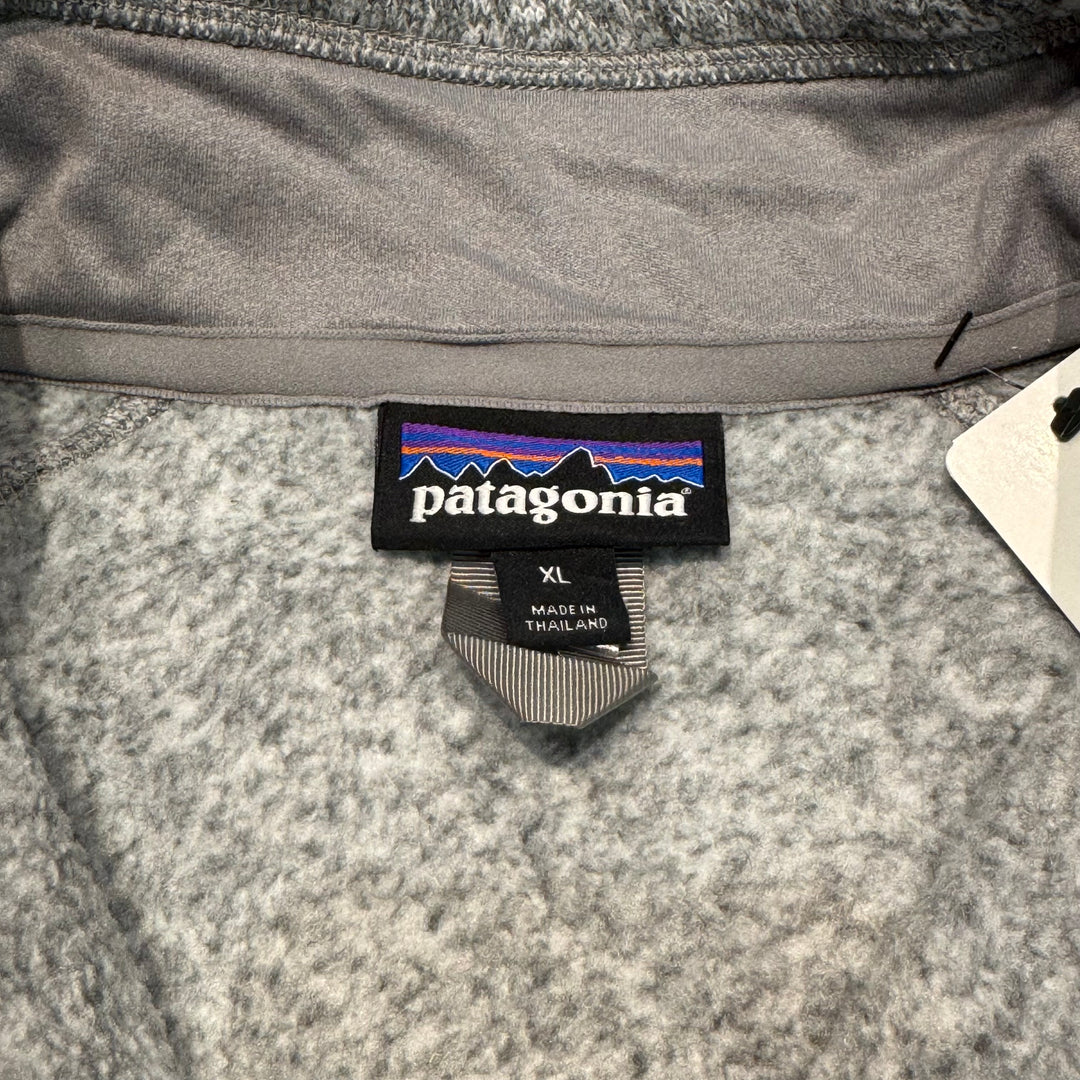 古着 Patagonia/パタゴニア/ハーフジップベターセーター/刺繍ロゴ/サイズXL