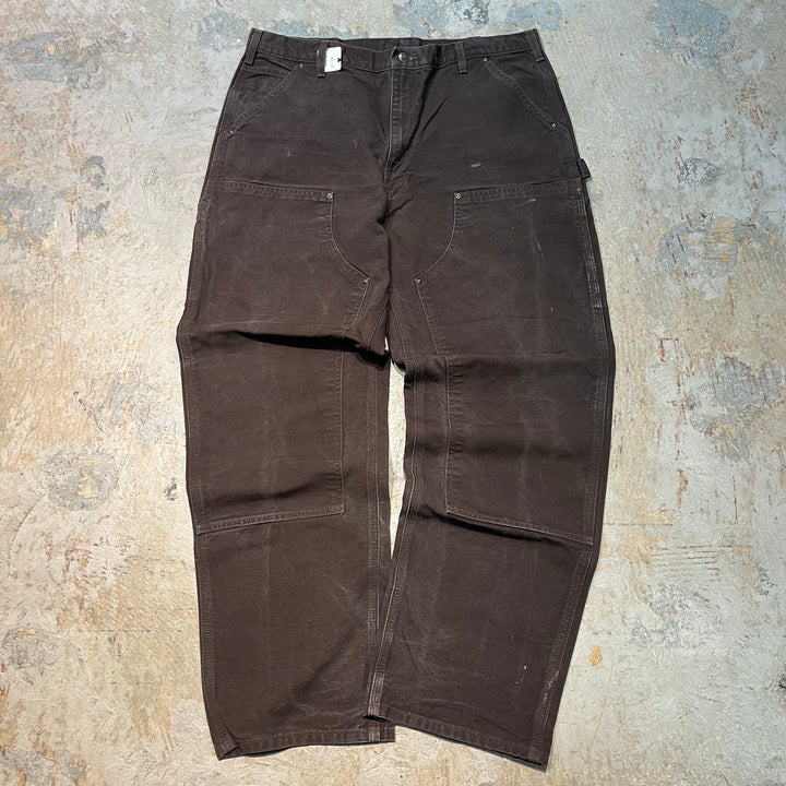 二手服裝carhartt/雙膝蓋畫家褲子/實際尺寸36 x 32