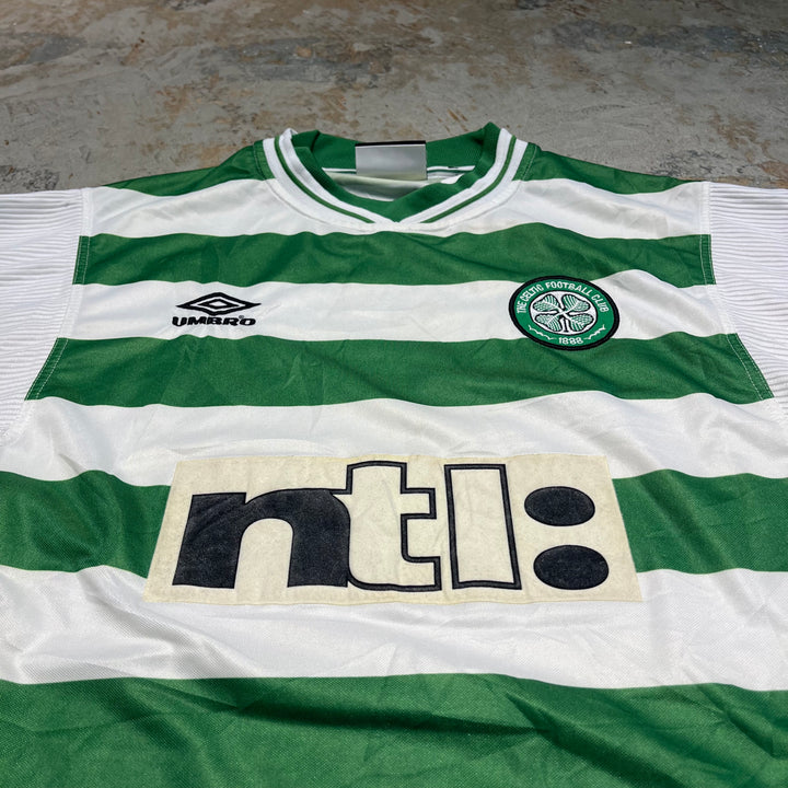 #4242/Celtic FC/セルティックFC/UMBRO/アンブロ/Football／フットボール Tee/オールド・トラッフォード/サイズM