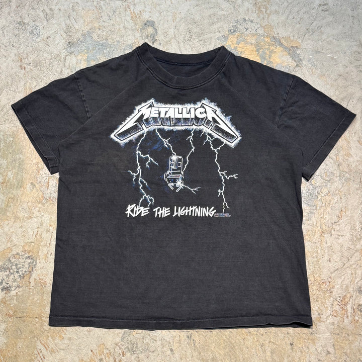 古着 METALLICA/メタリカ/バンドTシャツ/プリントTシャツ/ サイズL相当