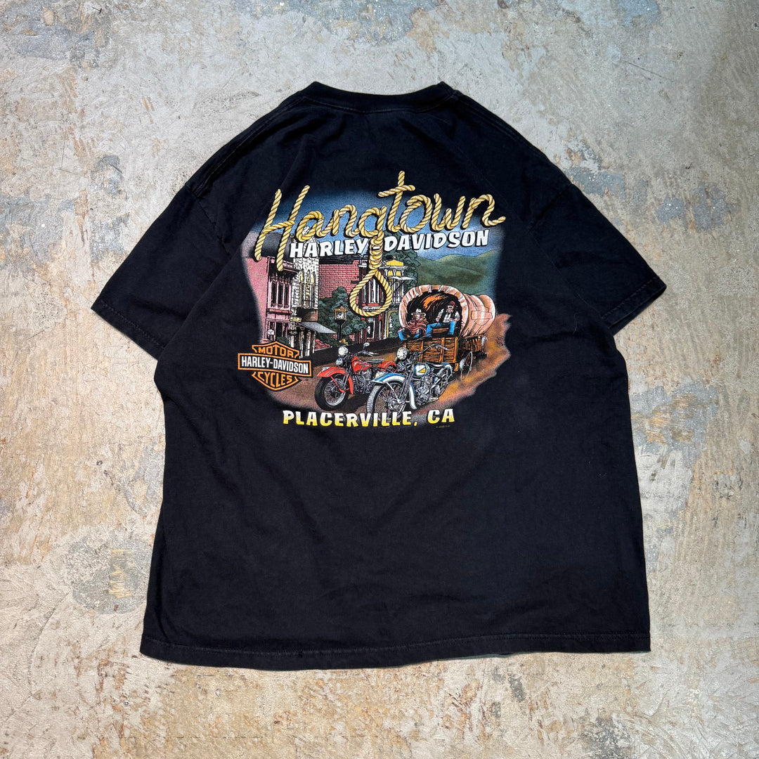 古着 USA製 Harley-Davidson/ハーレーダビッドソン/ プリントTシャツ/ サイズXL