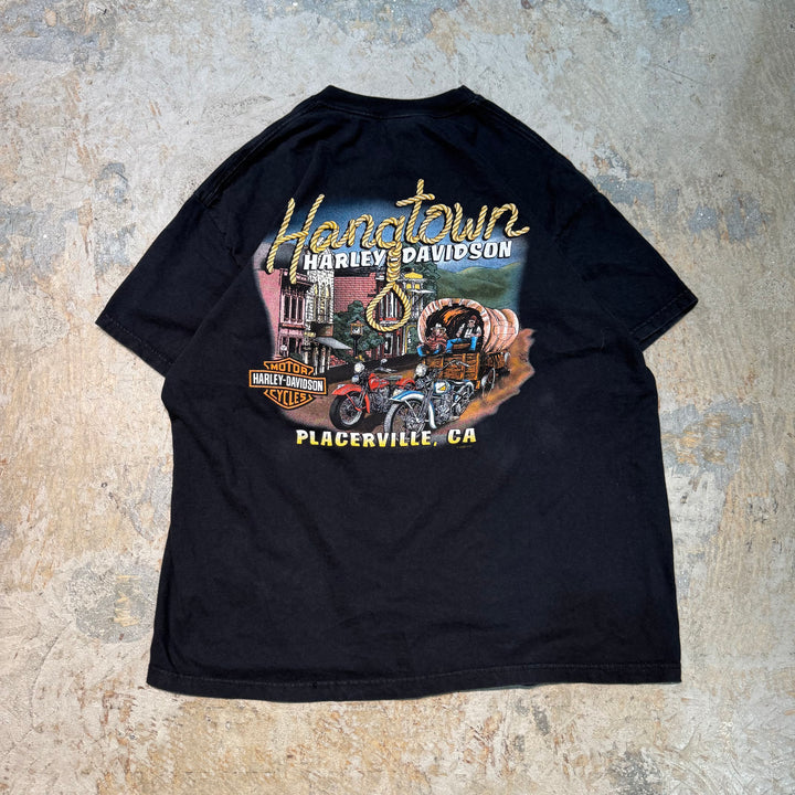 古着 USA製 Harley-Davidson/ハーレーダビッドソン/ プリントTシャツ/ サイズXL